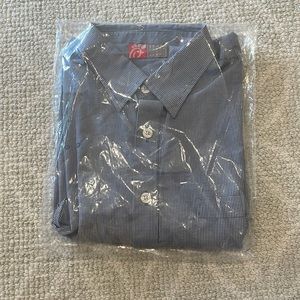 Chick-fil-a blue men’s worker shirt